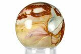 Polished Polychrome Jasper Sphere - Madagascar #376062-1